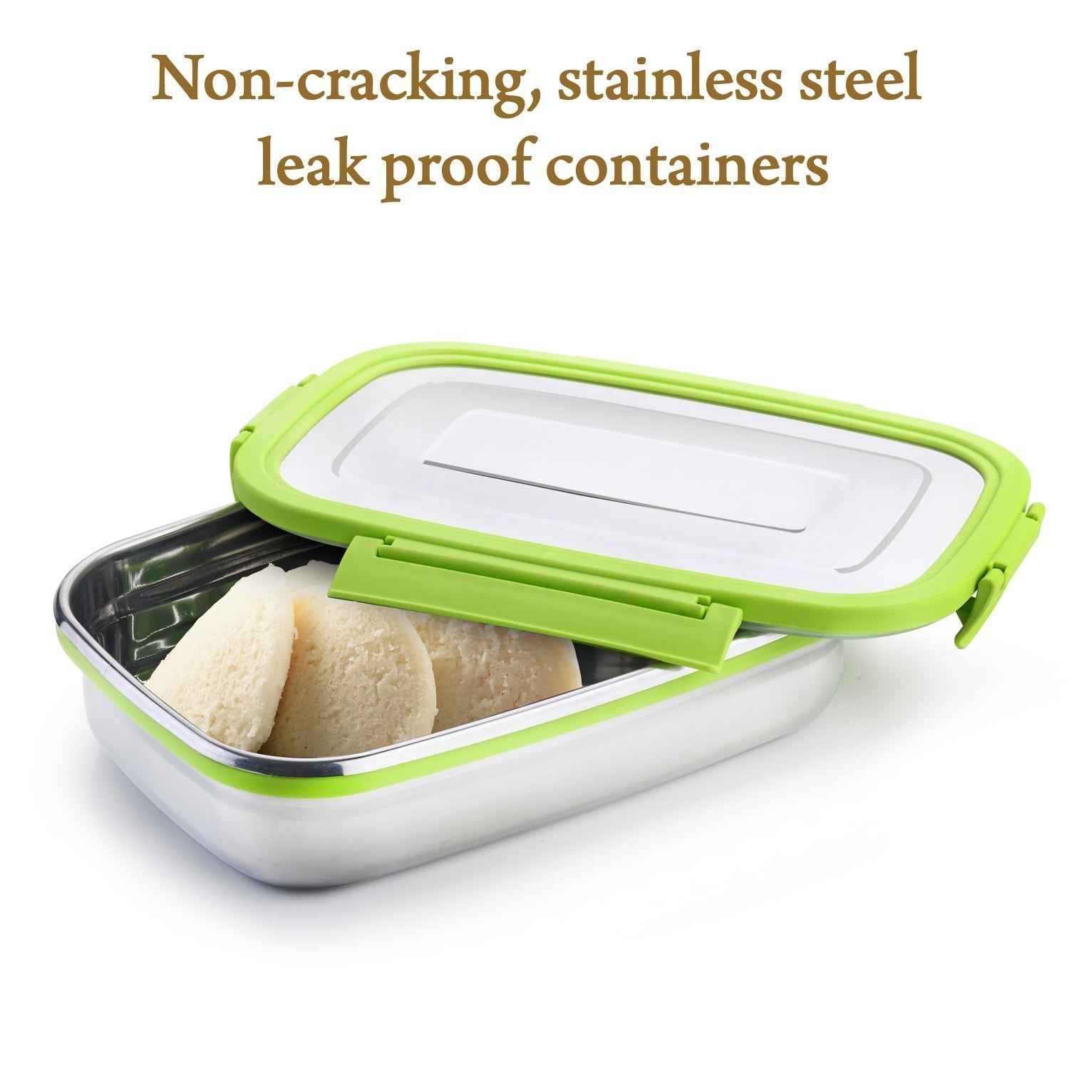 Stainless Steel Lunch Pack – Leakproof & Compact | Ganesh