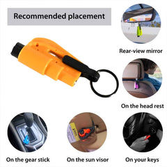 Emergency Safety Cutter – 2-in-1 Car Escape Tool | Safora