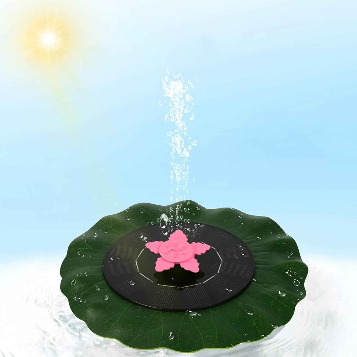 Solar Floating Water Fountain Pump – Eco-Friendly Garden Decor