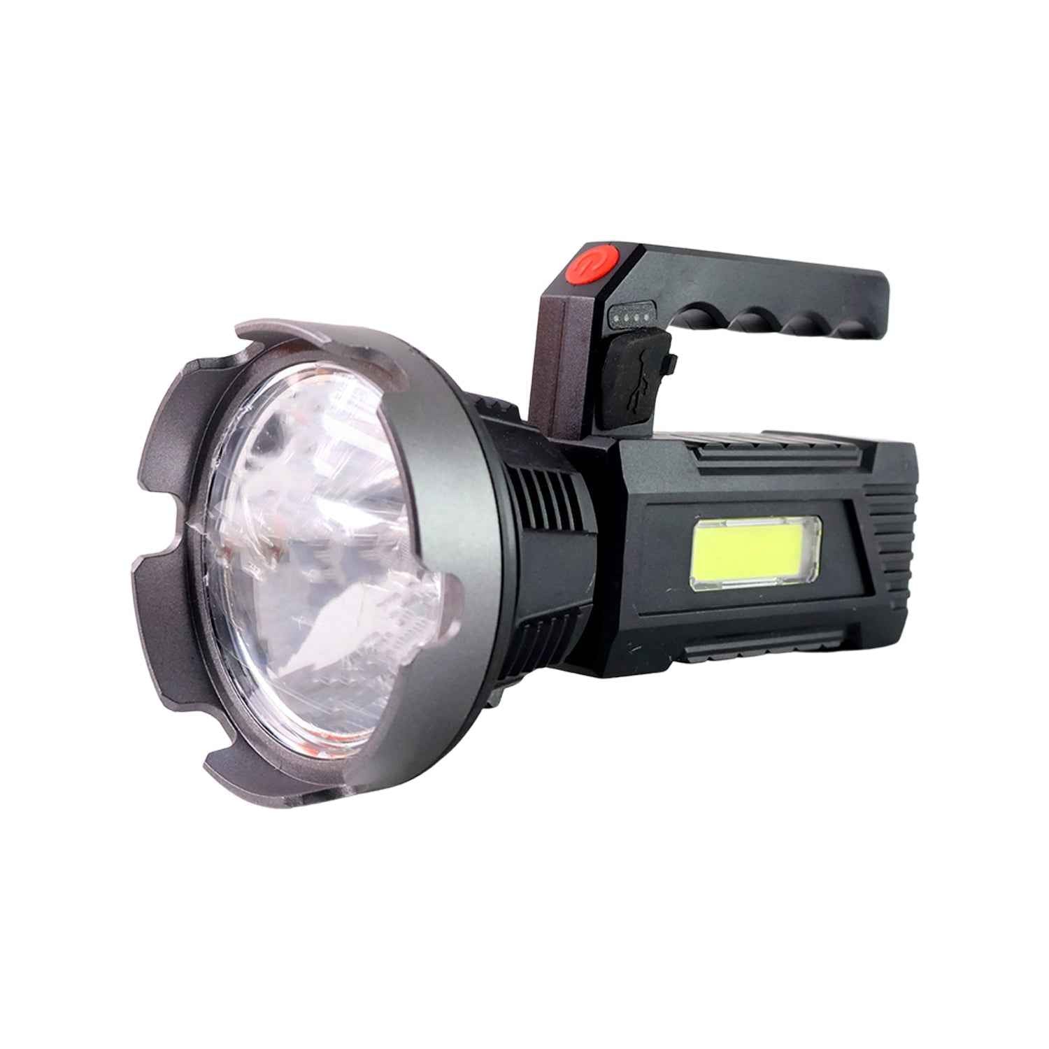 Rechargeable USB LED Hand Torch – Dual Light & Durable