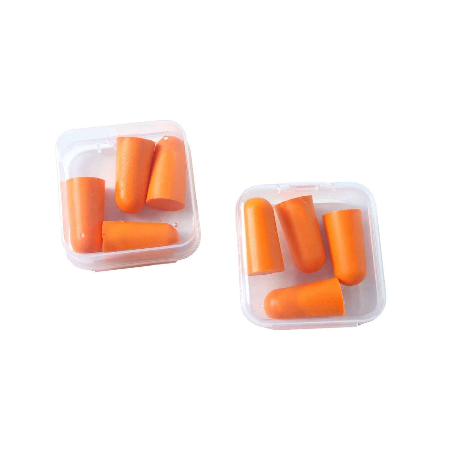 Noise Reduction Ear Plugs – Soft Foam, Comfortable Fit (4 Pair)