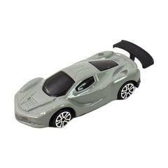 Close-up of the detailed design on a Die-Cast Metal Mini Car Toy