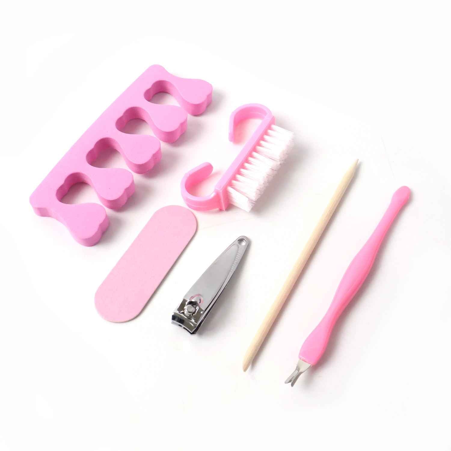 Manicure Kit – Compact 6-in-1 Nail Care Grooming Set