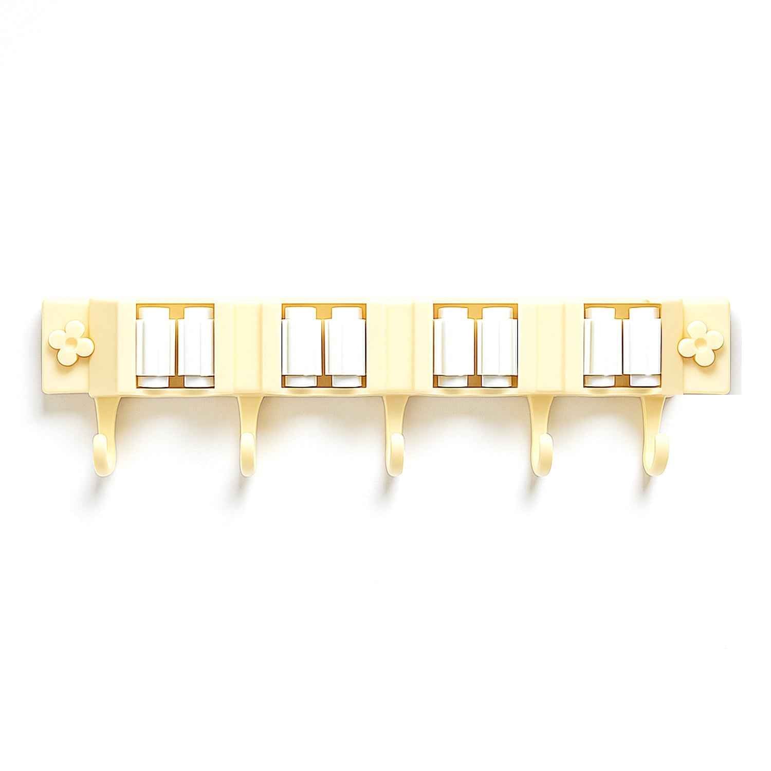 Broom & Mop Holder – Self-Adhesive Wall-Mount Organizer