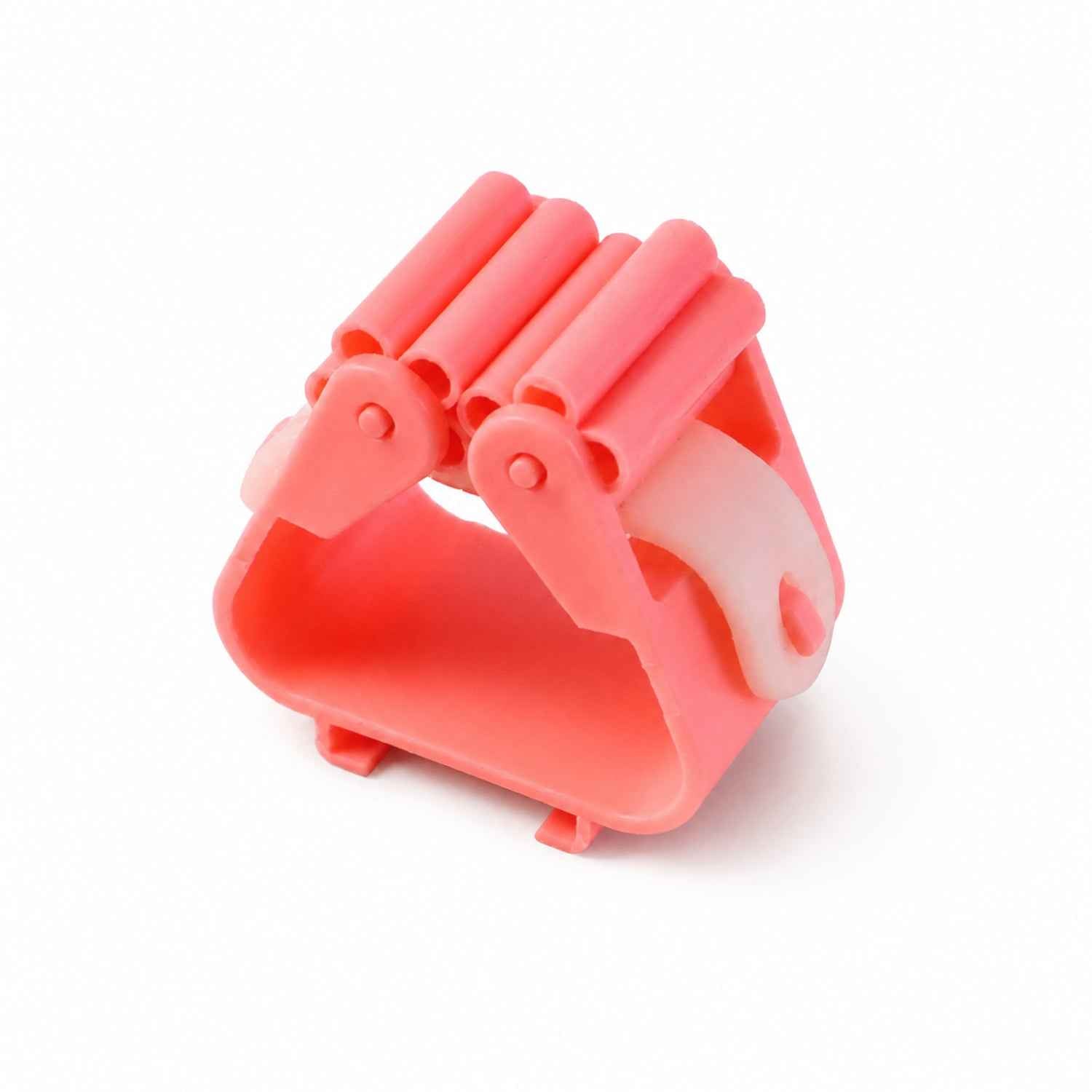 Wall-Mounted Plastic Broom Holder Clip for Efficient Storage