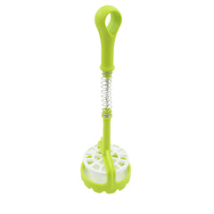 The versatile potato masher shown mashing sweet potatoes in a bowl.