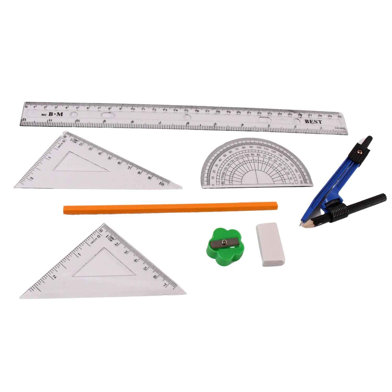 9-in-1 Stationery Set – Durable Complete School & Office Kit