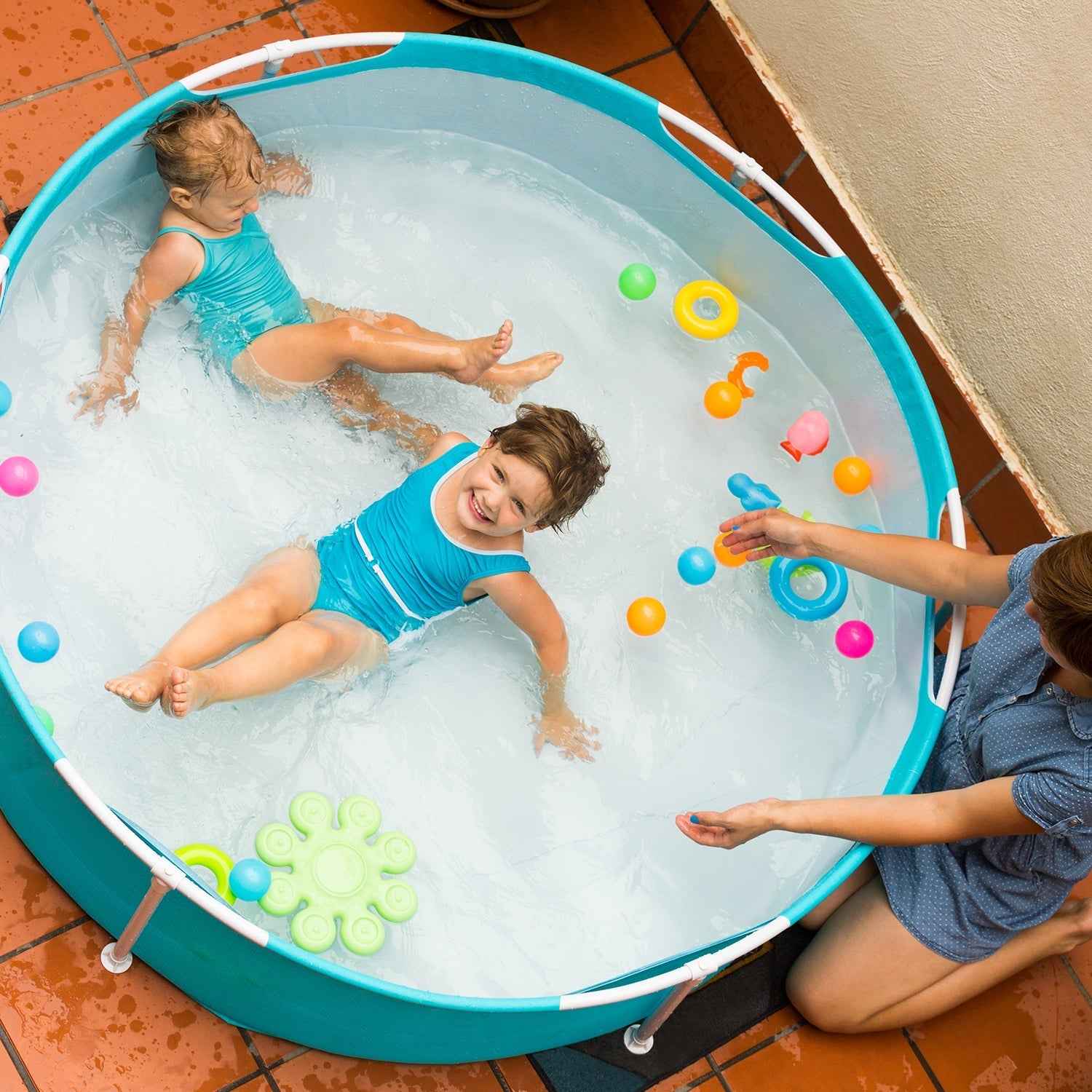 Vibrant, soft Baby Play Balls ideal for kids' indoor play areas.