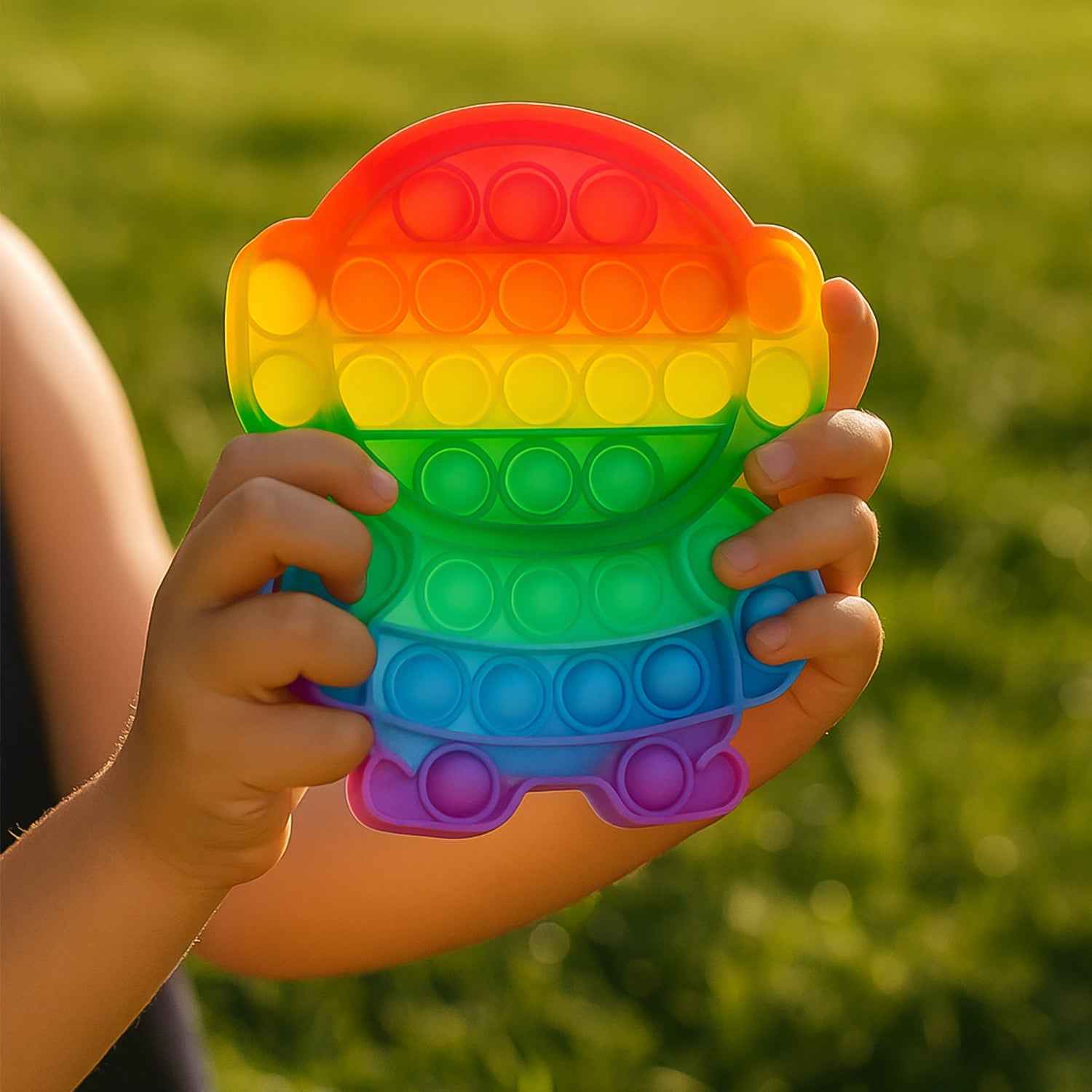 Silicone Pop It Fidget Toy – Stress Relief & Sensory Game
