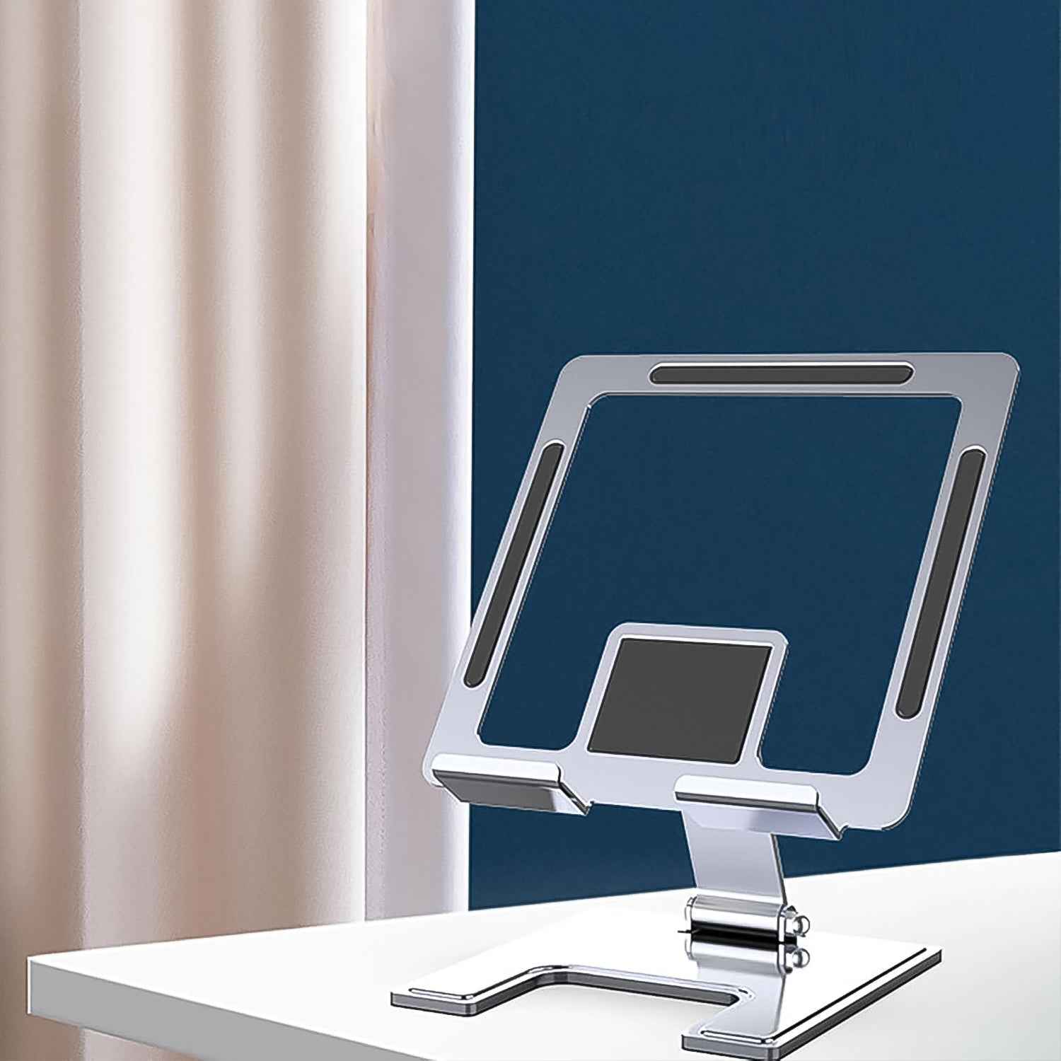 Adjustable Phone Stand – Aluminium Alloy, Foldable | Wiregenix