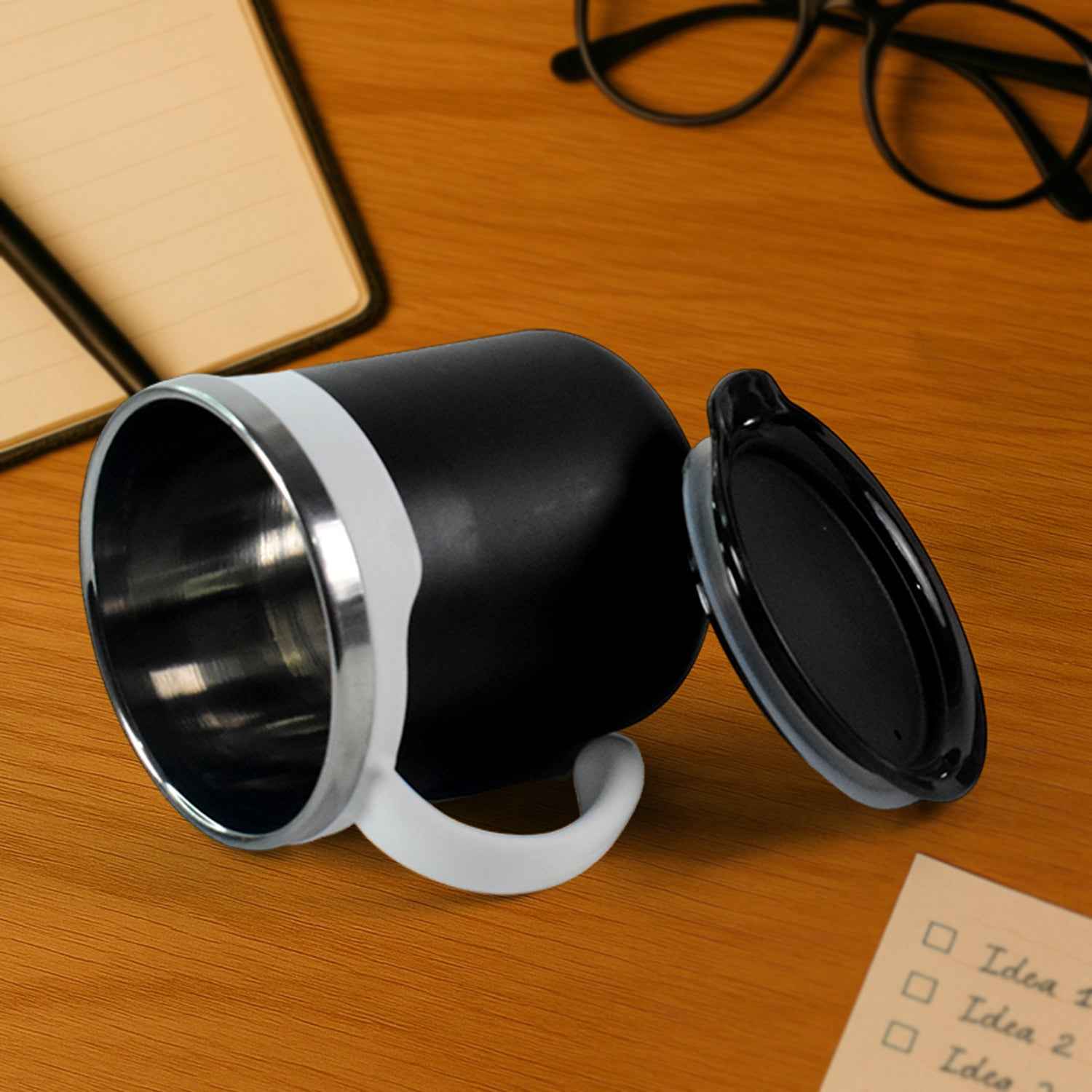 Mocha Mug Set – Premium 250ml Insulated Coffee Cups with Lid