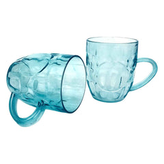 Shake Mug Set – Durable 350ml Plastic Mugs with Easy Grip