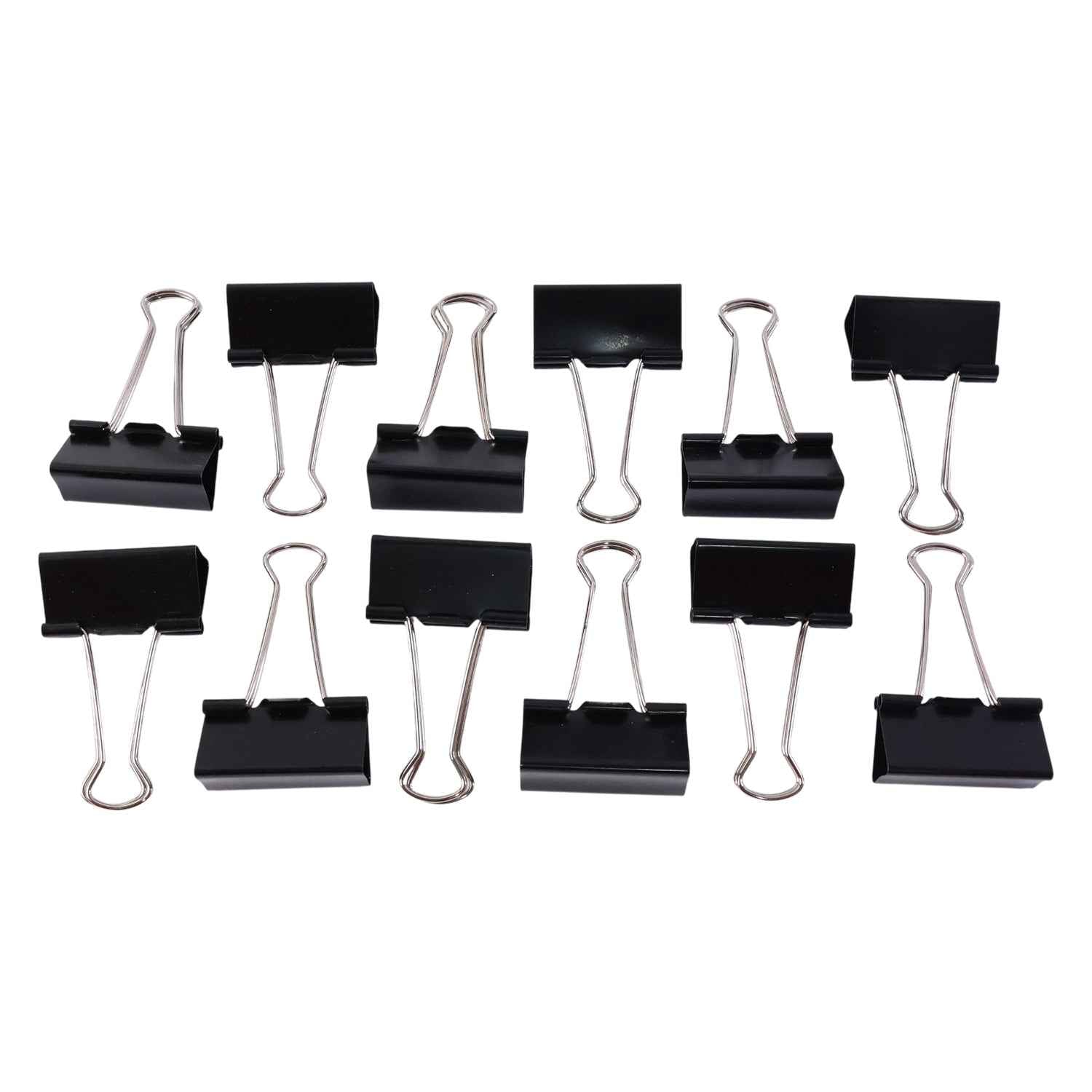 Heavy-Duty Binder Clips – Extra Large 41mm Strong Grip, 12 Pc Set