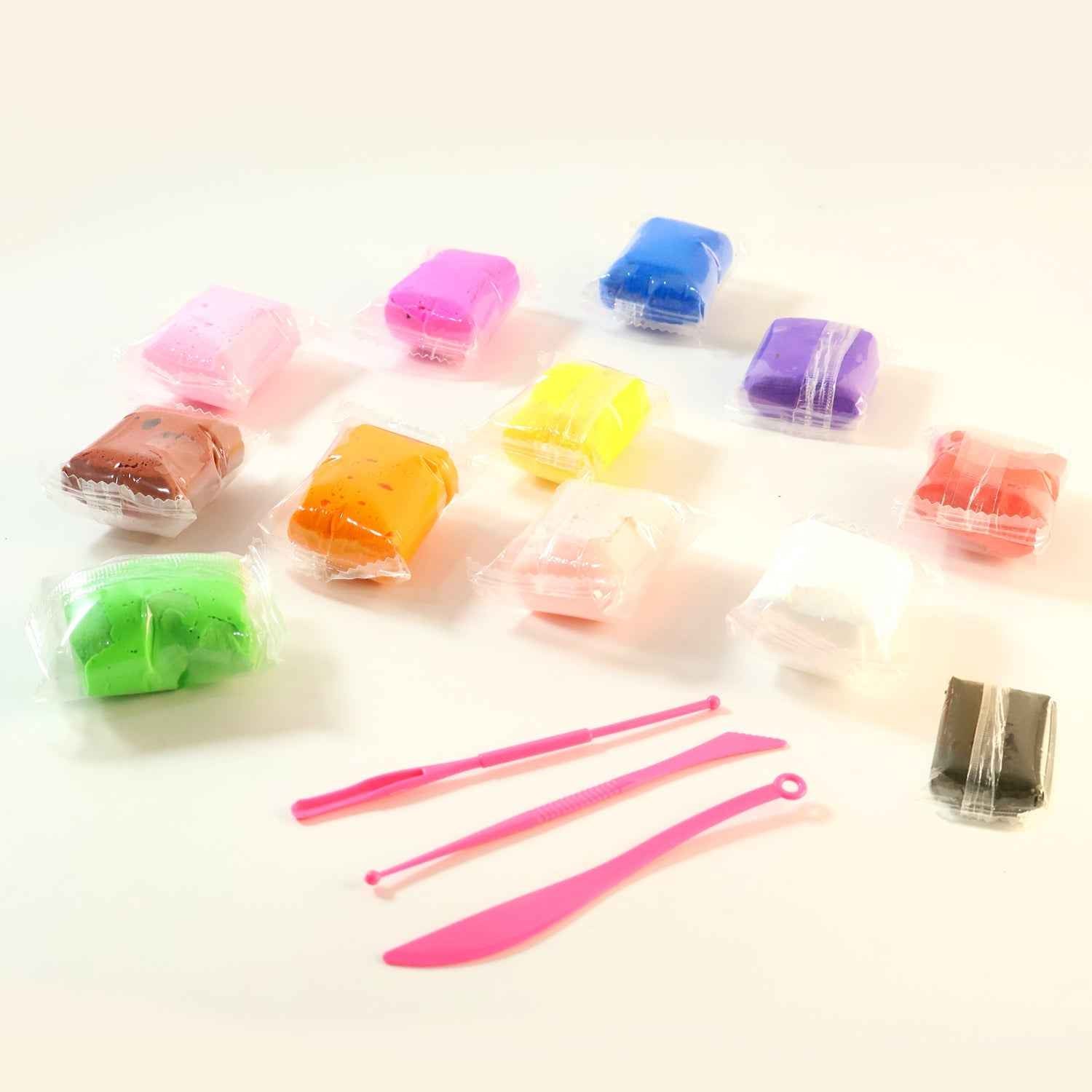 Antibacterial Kids Clay Set – 12 Vibrant Colours for Creative Play