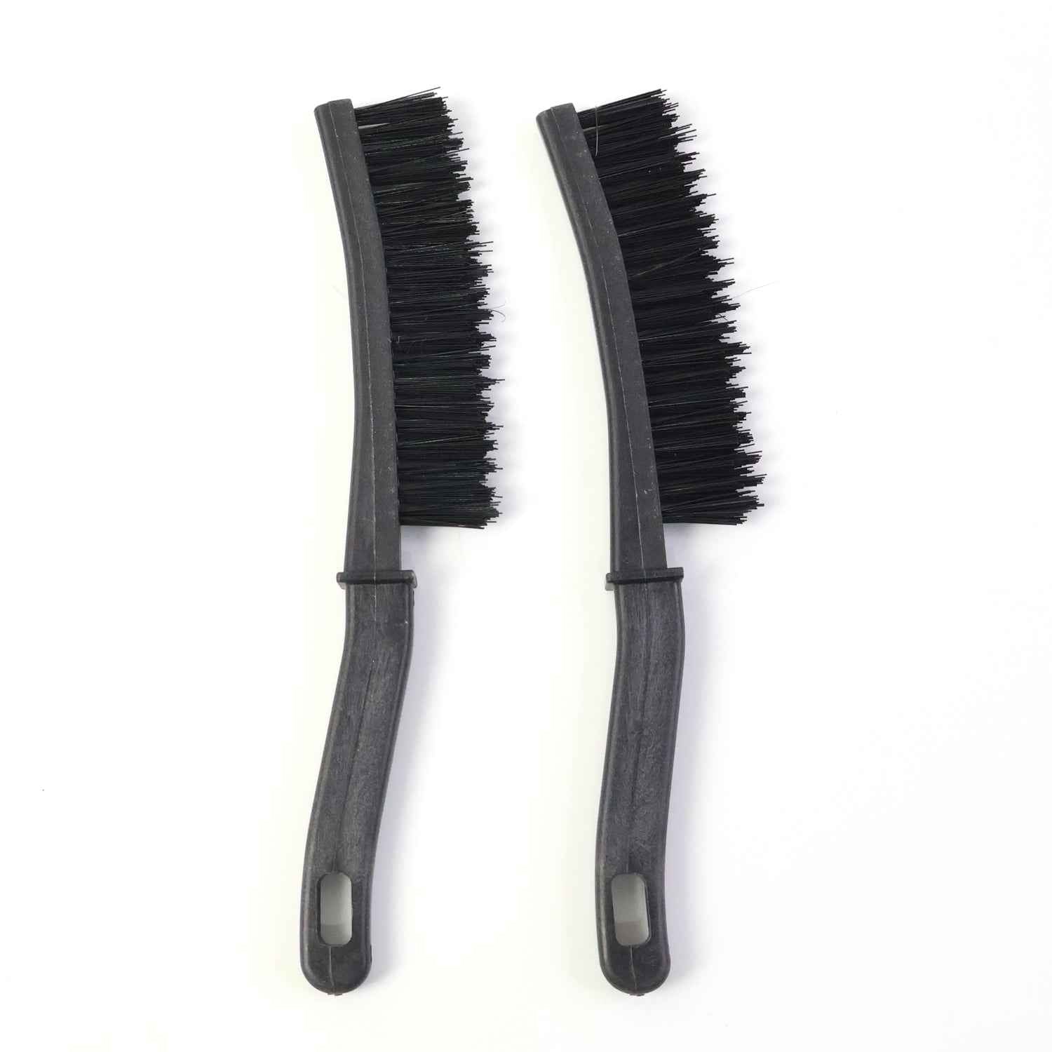 Long Handle Corner Cleaning Brush – Stiff Bristle 2 Pc Set