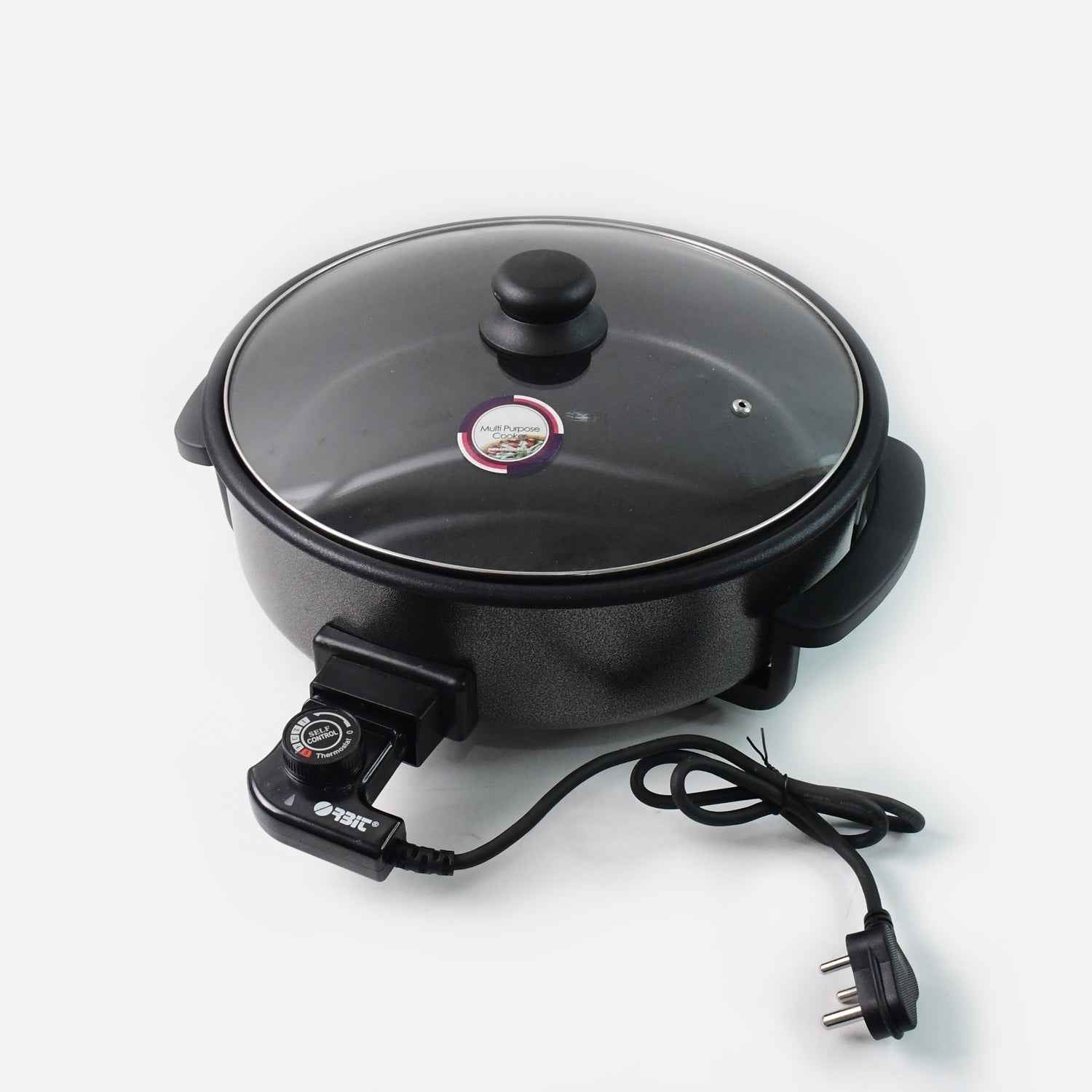 Electric Multi-Purpose Cooker – 1500W Powerful Non-Stick Pan