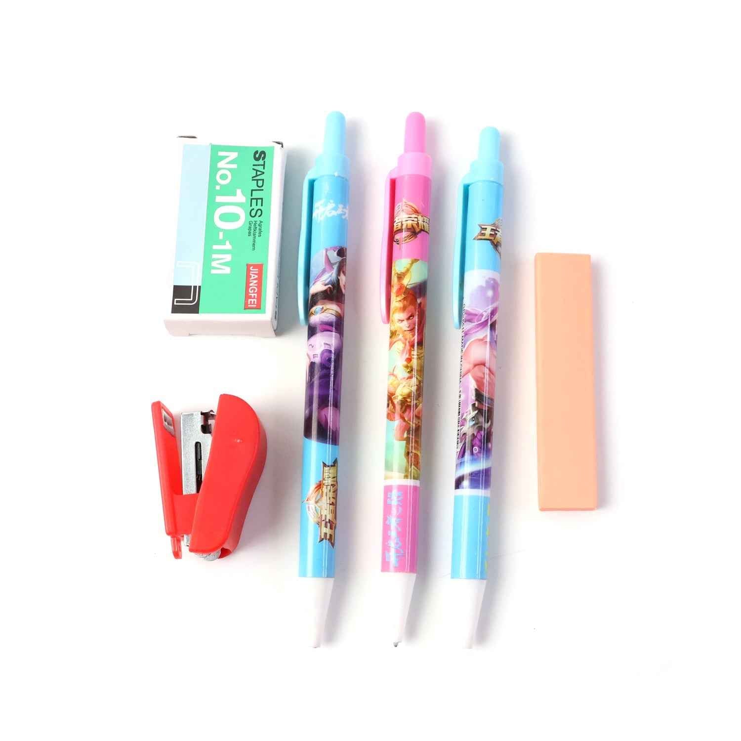 6-in-1 Stationery Set – Compact All-in-One School & Office Kit