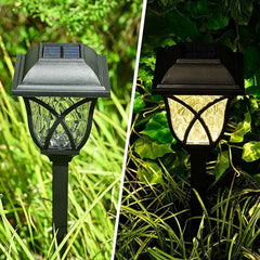 Solar Pathway Lights – Water-Ripple Garden Lighting | FitFuzion