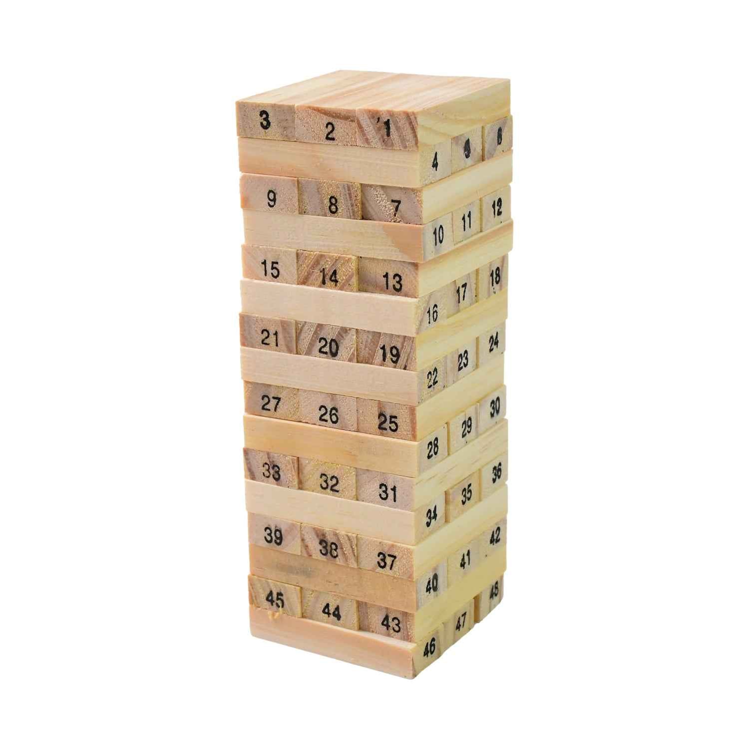 Wooden Stacking Game – Tumbling Tower Fun for Kids | BlissDolly