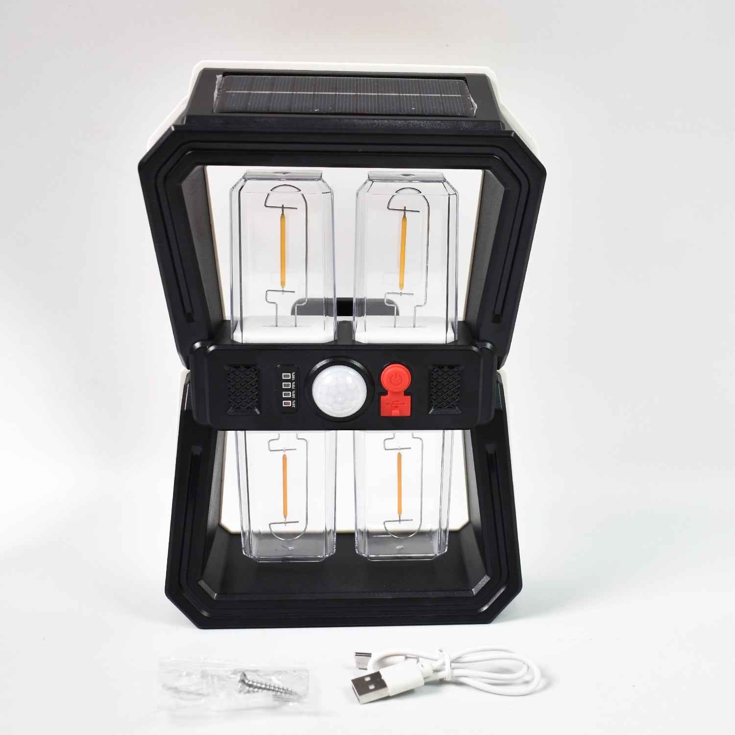 Solar Wall Lantern – 3 Modes & Motion Sensor | Indo Glow