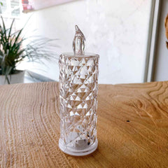 LED Rose Candle – Flameless Acrylic Decorative Lights | Giftoiza