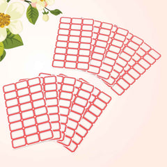 Blank Label Sticker Sheets – Writable, Self-Adhesive 10 Pack