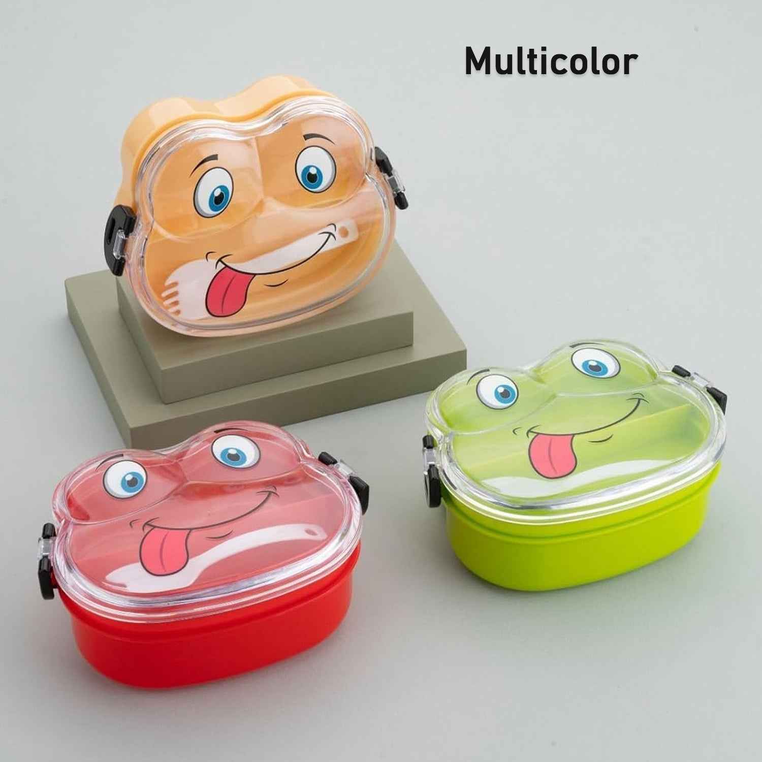 Froggy Lunch Box for Kids – Double Layer, Leakproof Tiffin | Lunchie Bunchie