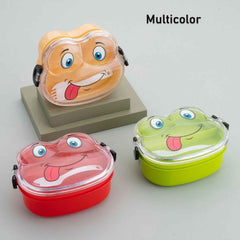 Froggy Lunch Box for Kids – Double Layer, Leakproof Tiffin | Lunchie Bunchie