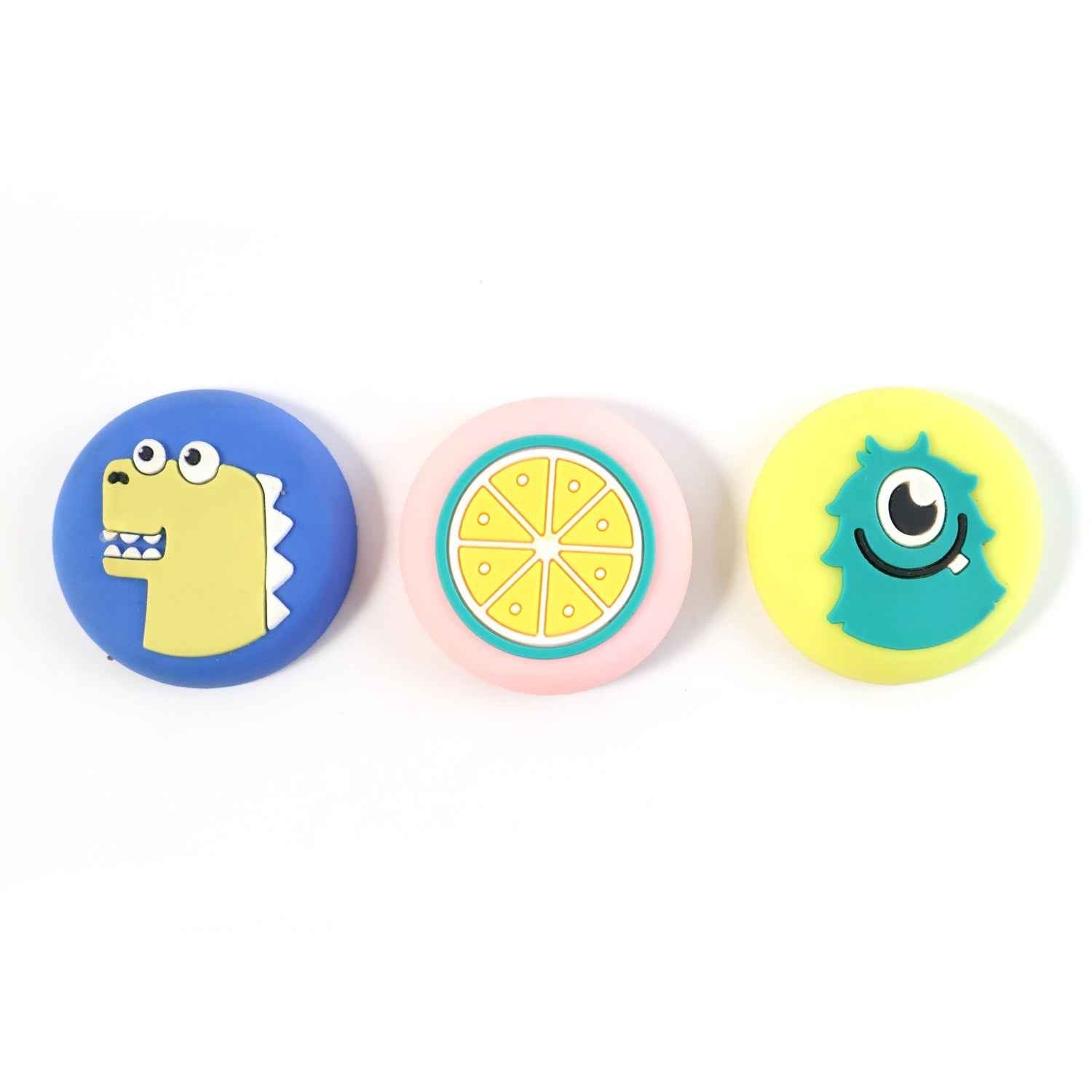Cartoon & Fruit Wall Door Stopper – Soft Cushioned Bumper