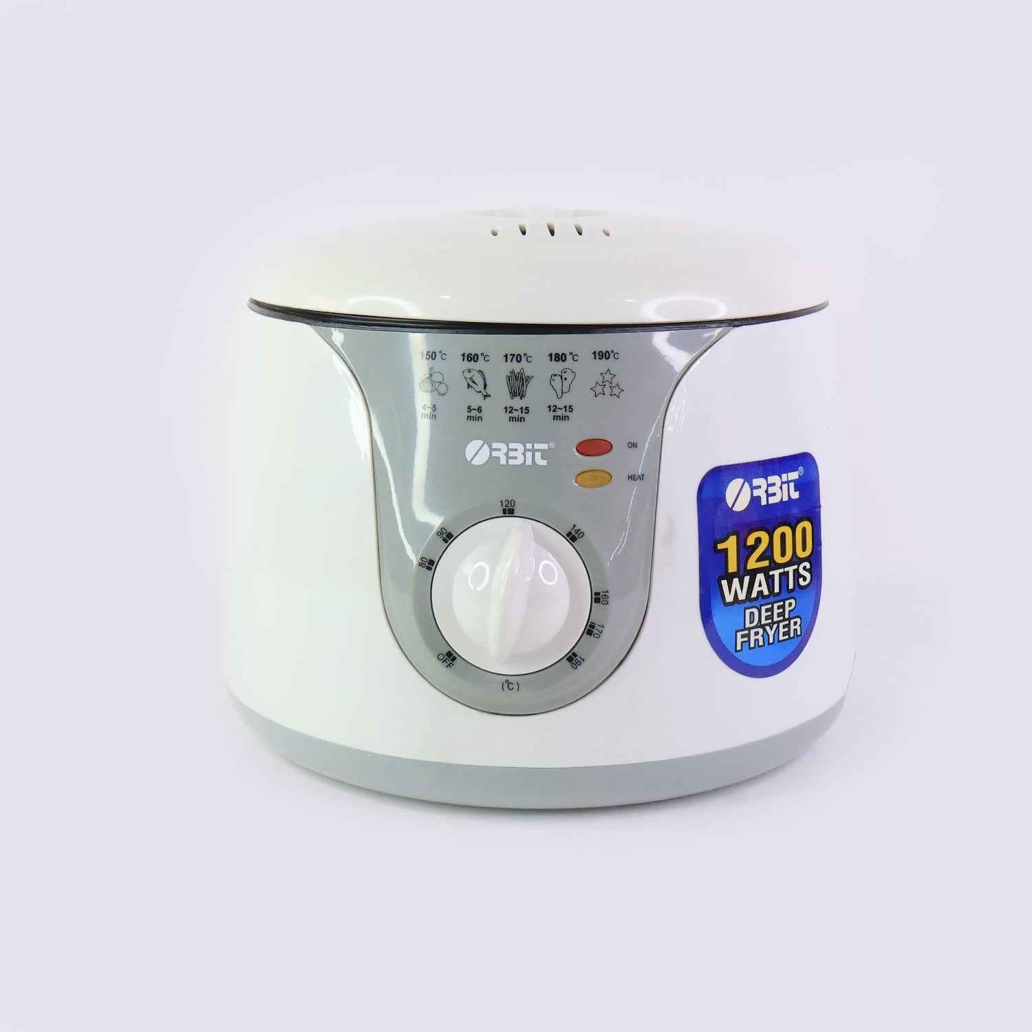 Electric Deep Fryer – 1200W Adjustable Temp for Crispy Snacks