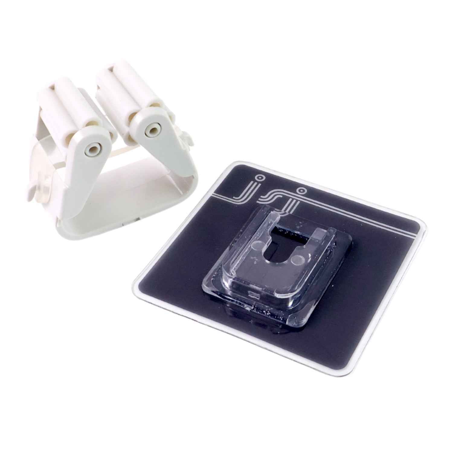 Wall Mounted Mop & Broom Holder – No-Drill Adhesive | GlimmerHome
