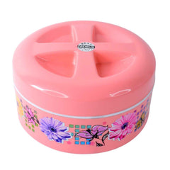Insulated Lunch Box – Floral Print Double Wall Hot Pot