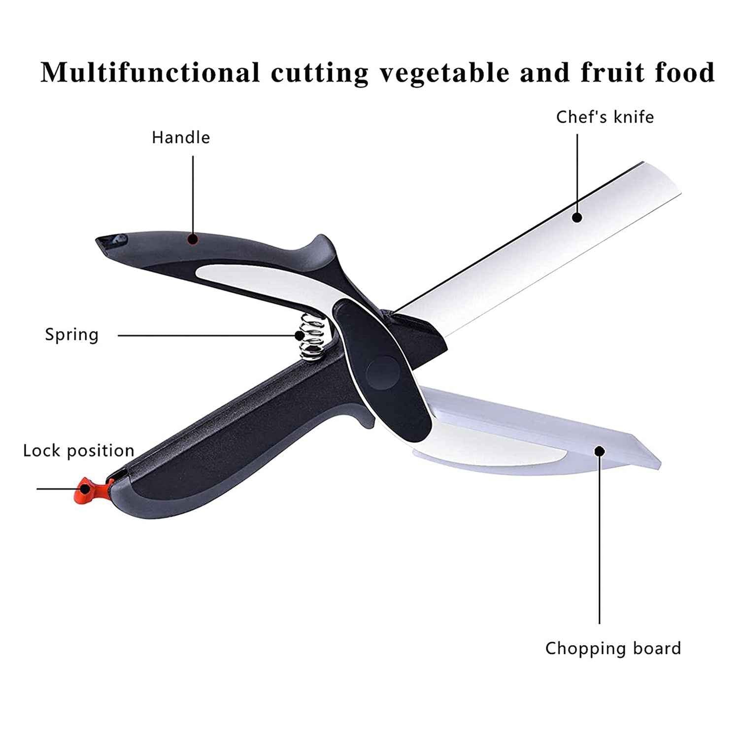 2-in-1 Food Chopper – Slicer & Dicer for Veggies | Quickslice