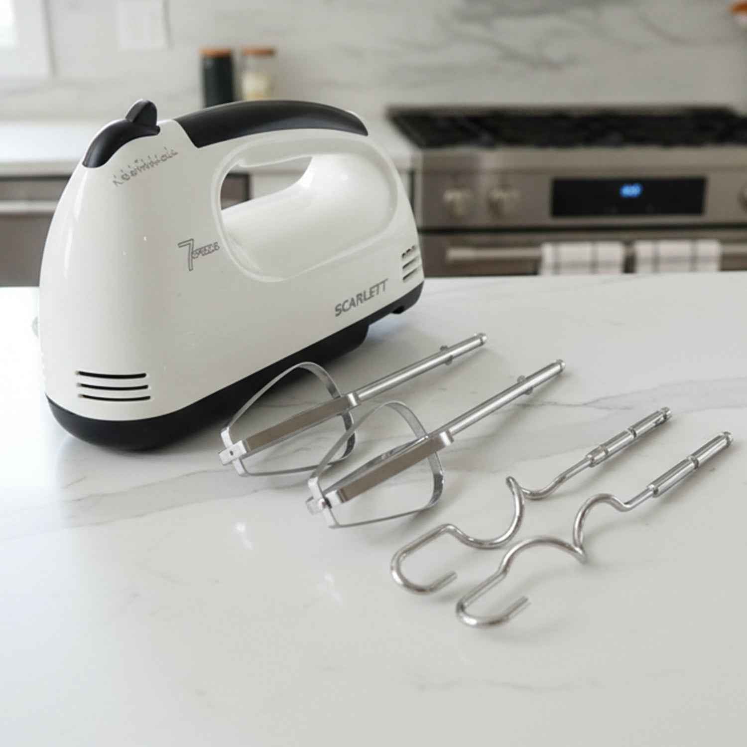 Electric Hand Mixer – Multi-Speed Kitchen Baking Appliance