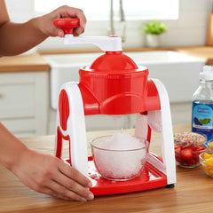 Manual Ice Snow Maker – Hand Crank Gola & Slush Machine