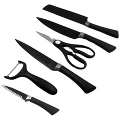 Kitchen Knife Set – 6-Pc Professional Steel | CookAura