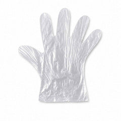 Disposable Plastic Gloves Ð 100 Pc, Clear, Food & Cleaning Use