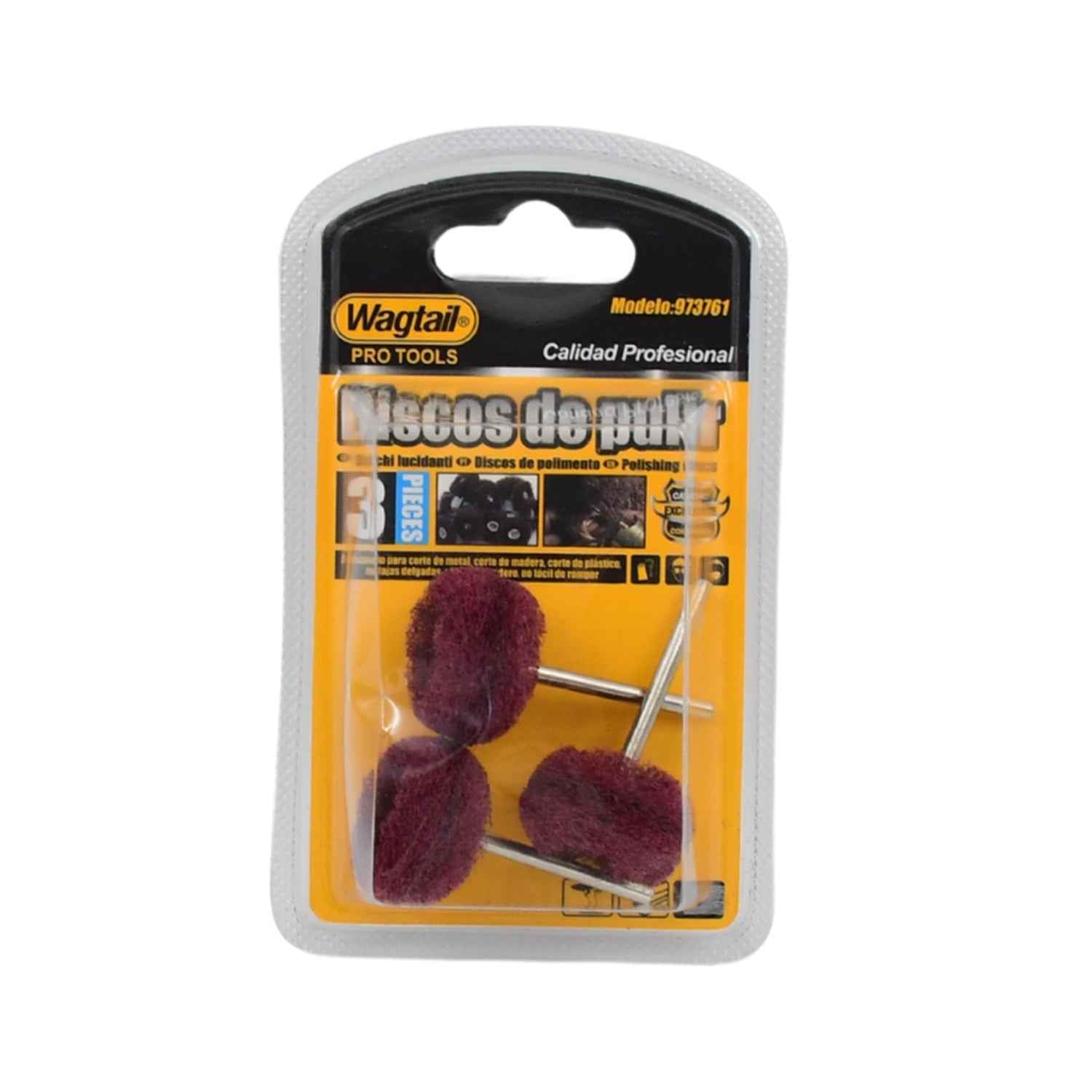 Abrasive Buffing Wheel Set Ð For Rust Removal & Polishing