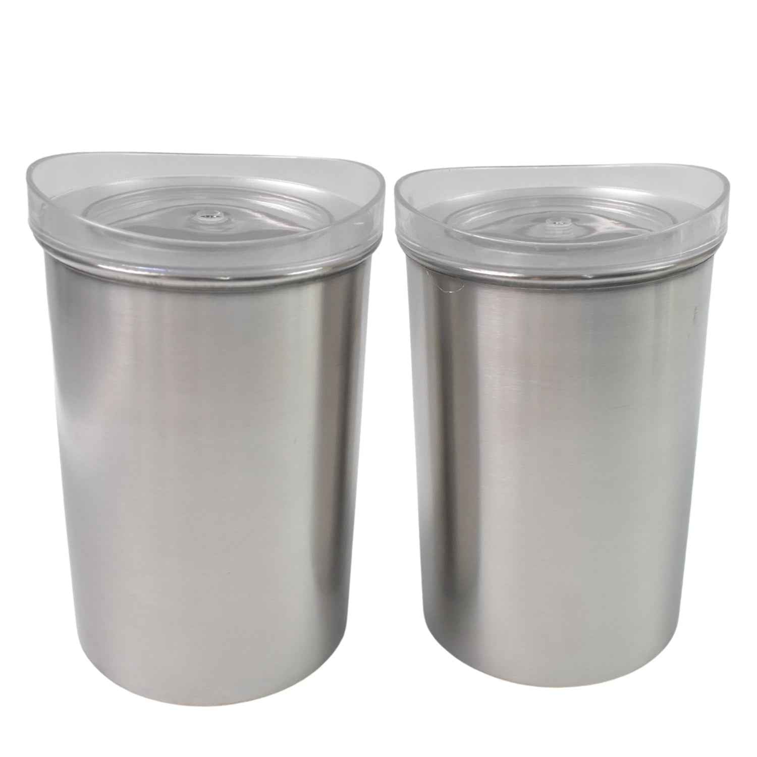 Stainless Steel Airtight Containers – 2 Pc Set (500ml Each) | Konvex