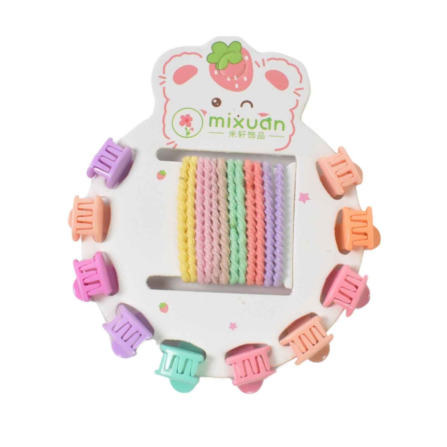Kids Hair Accessories Set – 22 Pcs Mix Design | Calm & Curl