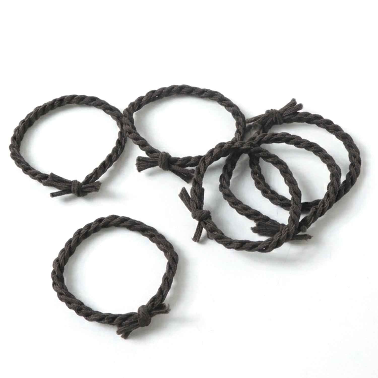 Braided Elastic Hair Bands Set – Strong Hold & Durable Design