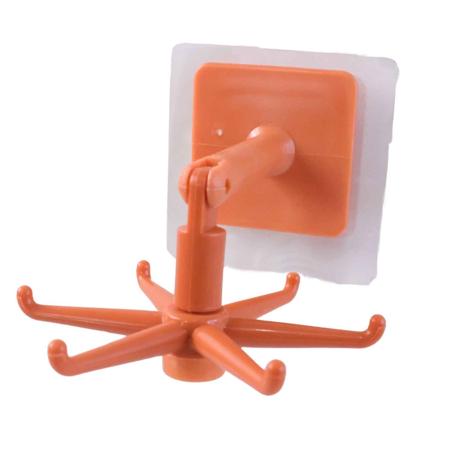Rotating Kitchen Utensils Hook Stand – Space-Saving Wall Organizer