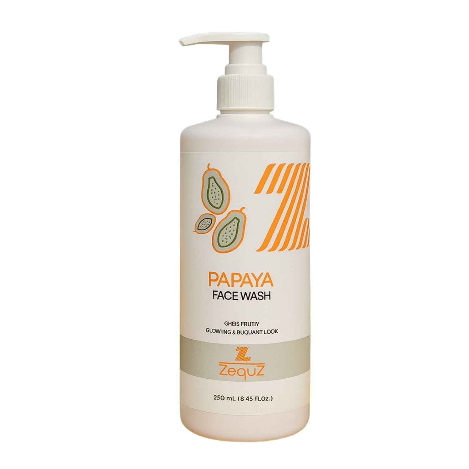Papaya Face Wash – Gentle Brightening Daily Cleanser 250 ml