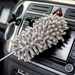 Extendable Microfiber Duster – For Fan & High Ceiling Cleaning | Velvet Wipe