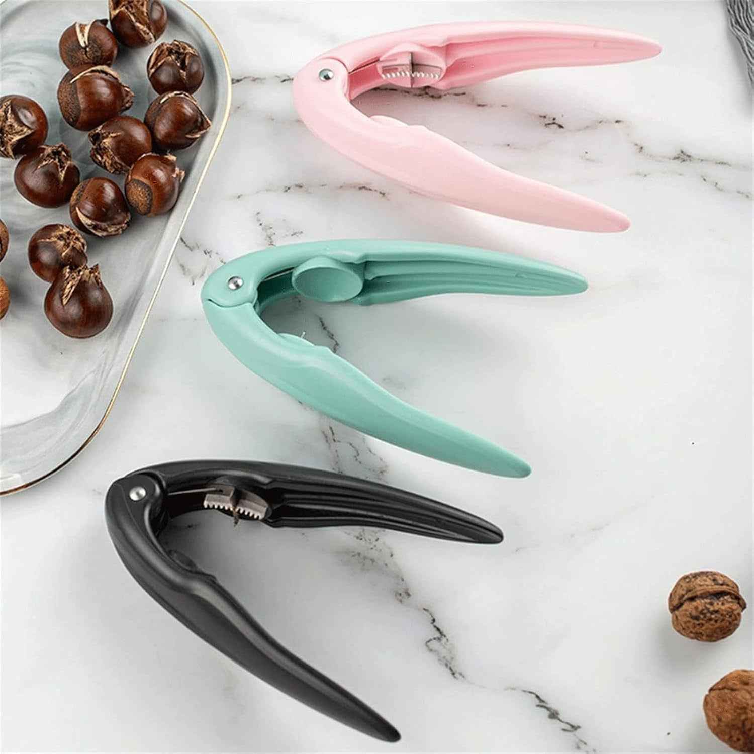 Nutcracker Chestnut Opener Clip – Efficient Stainless Steel Nutcracker