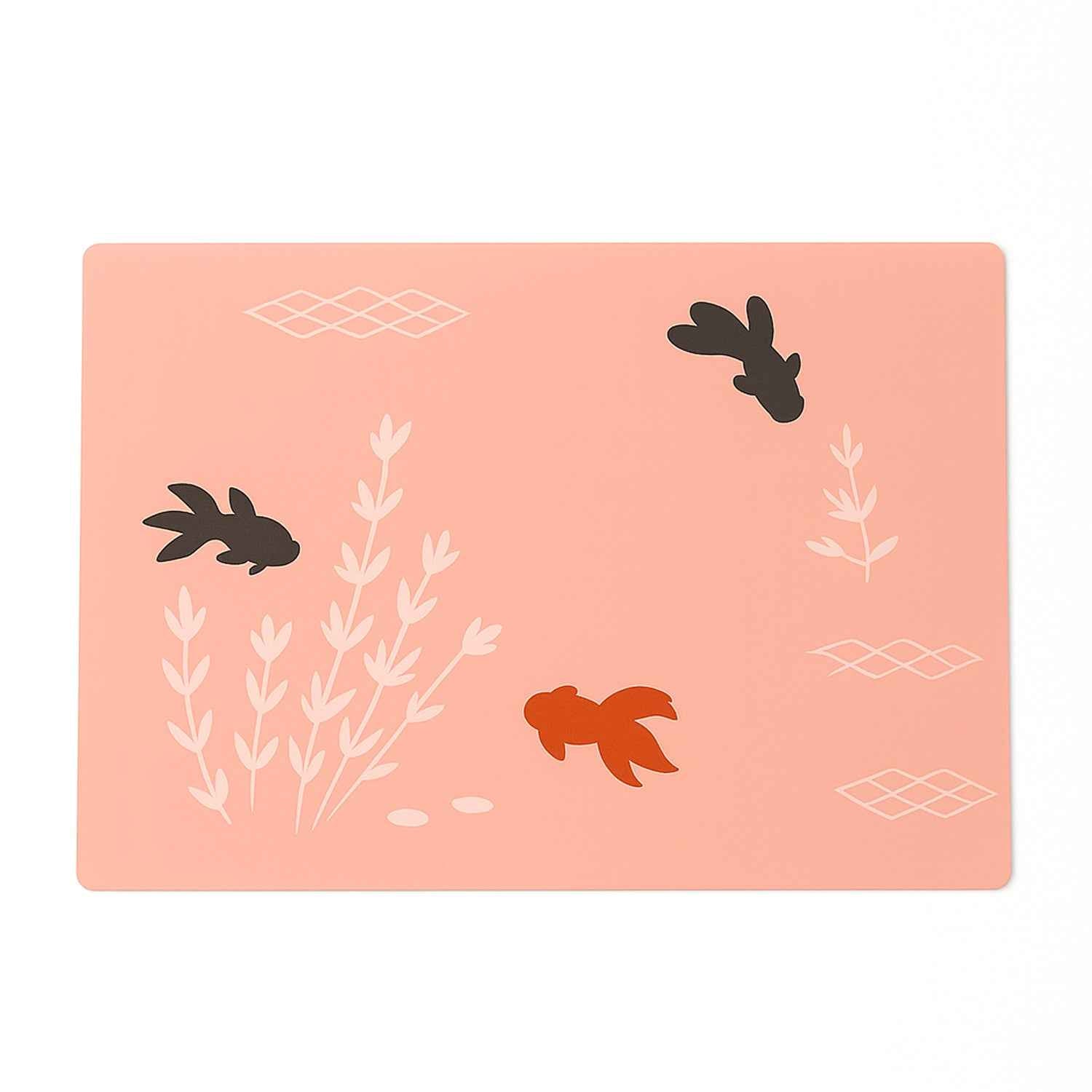 Dining Table Placemats – Elegant Heat Resistant Fish Design Set