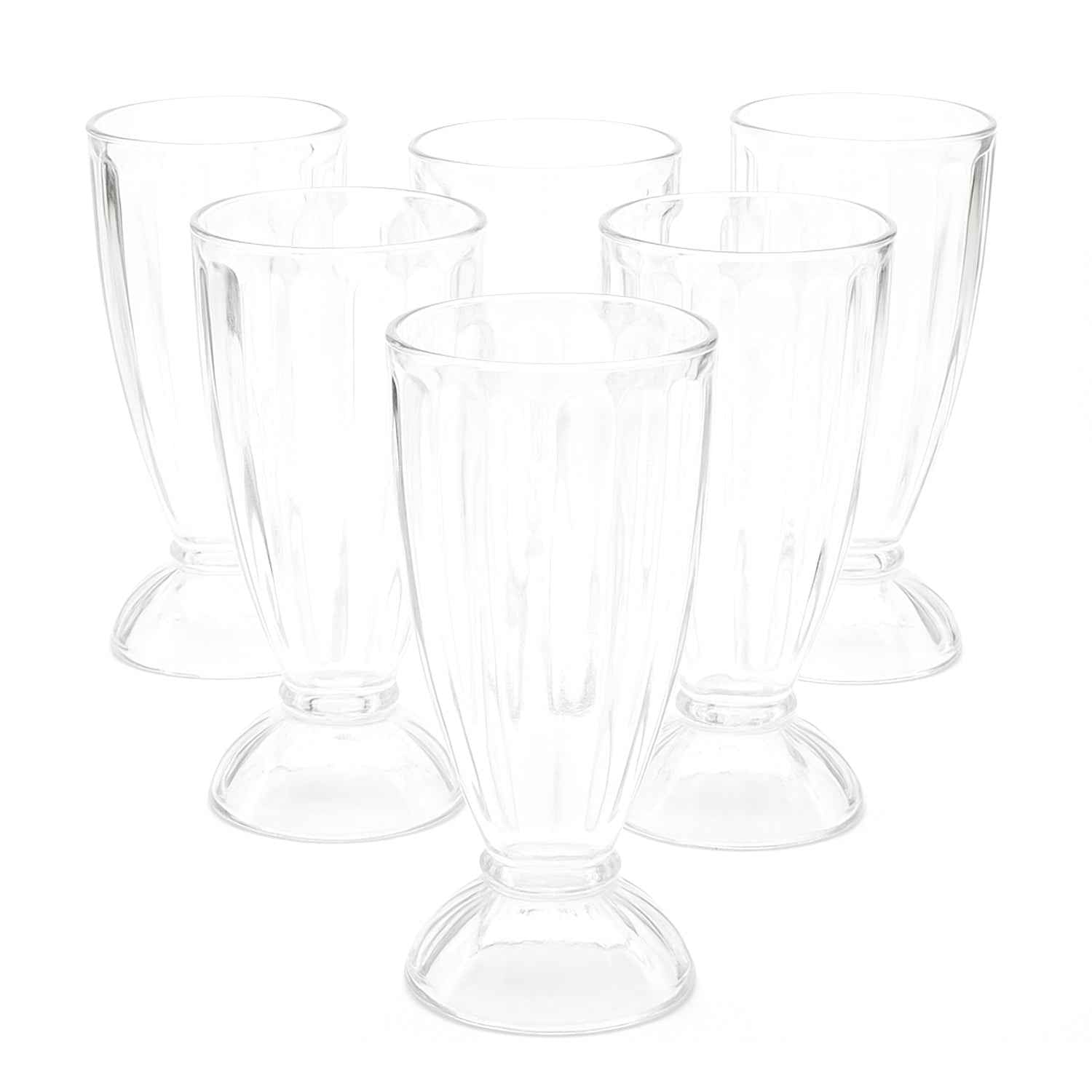 Dessert & Falooda Glasses – Premium 400ML Set of 6