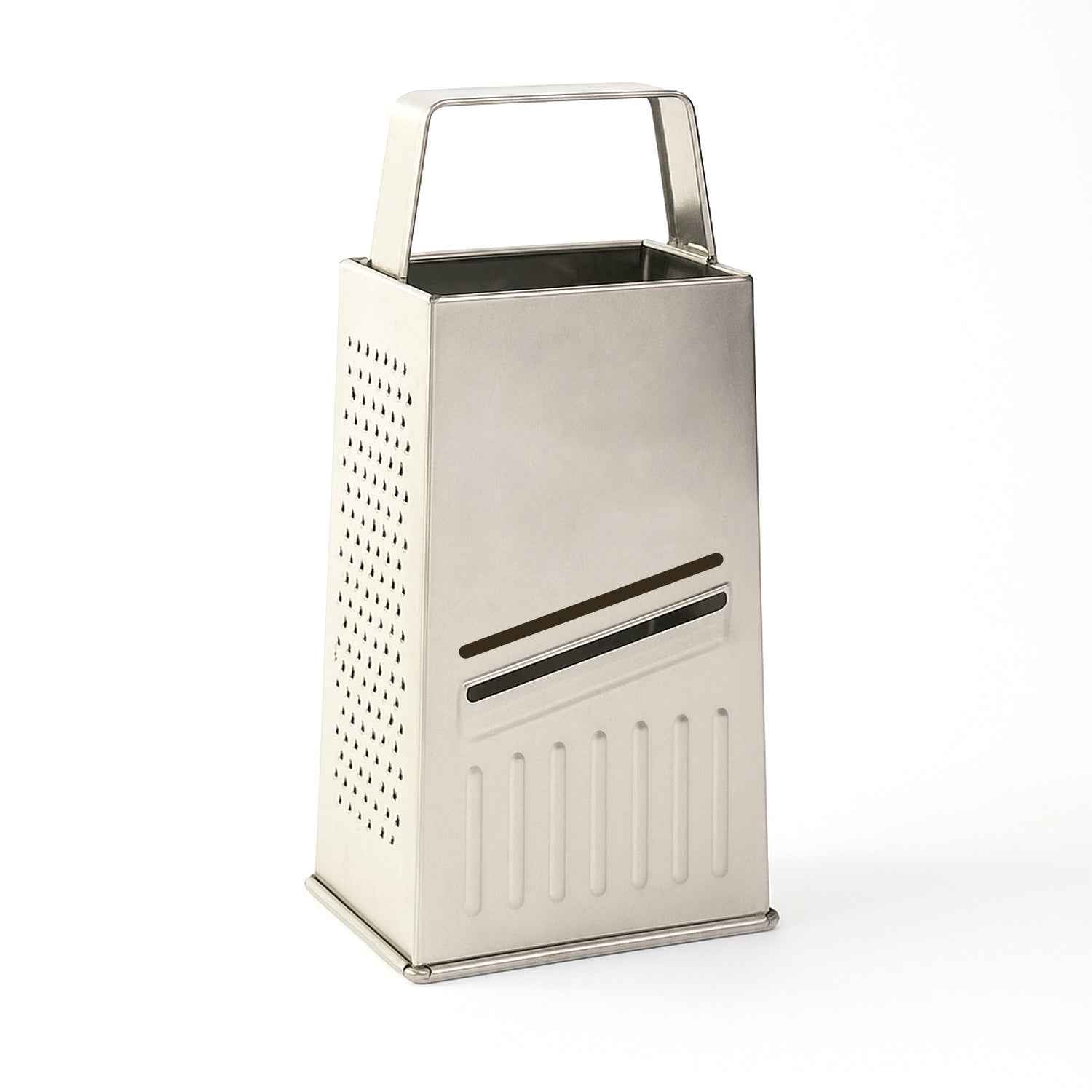 Stainless Steel 5-in-1 Grater and Slicer – Durable Kitchen Tool