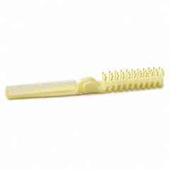 Foldable 2-in-1 Hair Comb & Brush – Compact & Travel-Friendly Design