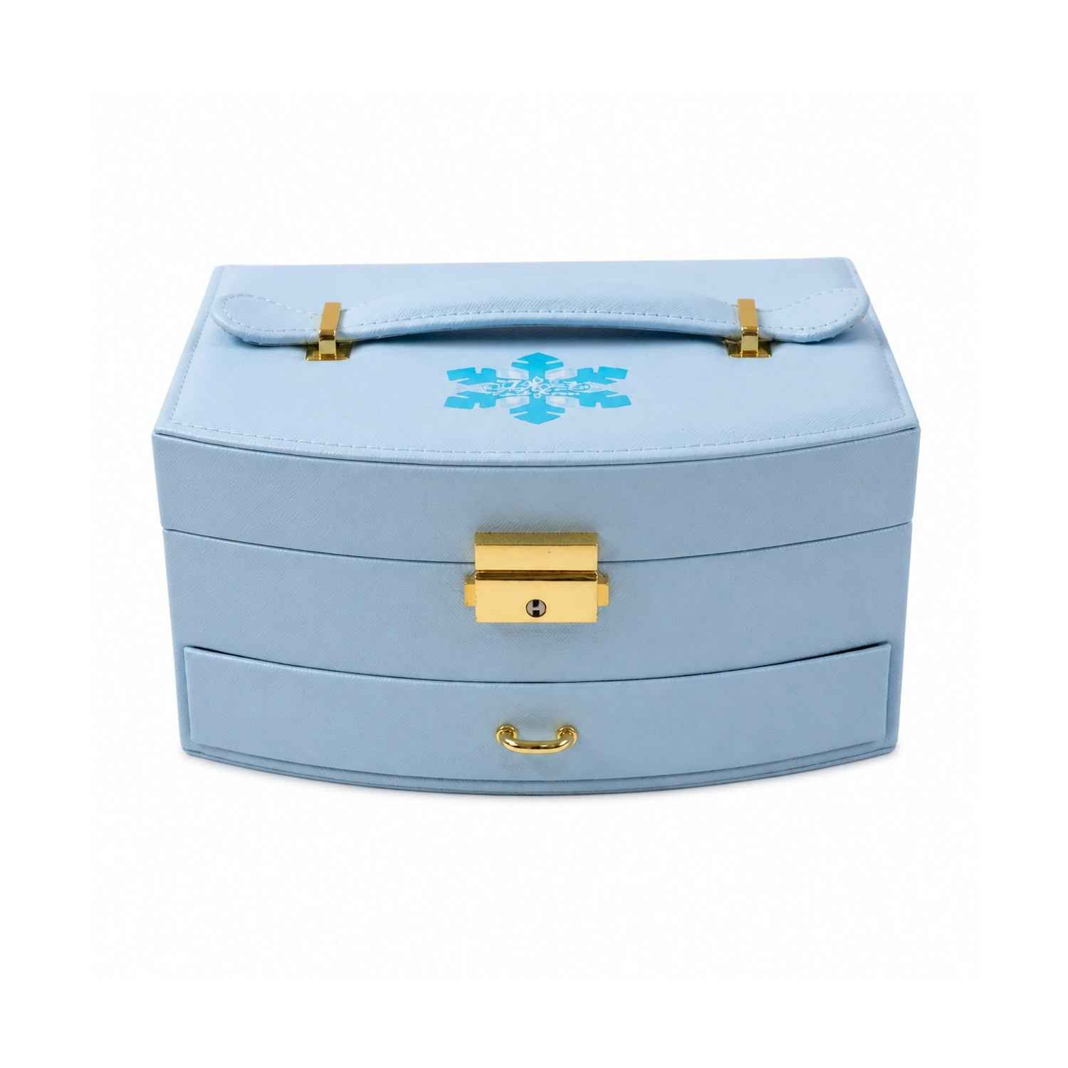 Jewelry Storage Box Ð Multi-Layer Organizer with Mirror for Elegant Storage